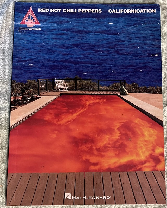 Red Hot Chili Peppers Californication book