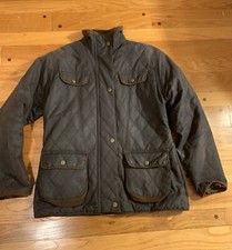 Rydale Woman’s Quilted Wax Jacket Uk Size 12 Us Sz 8