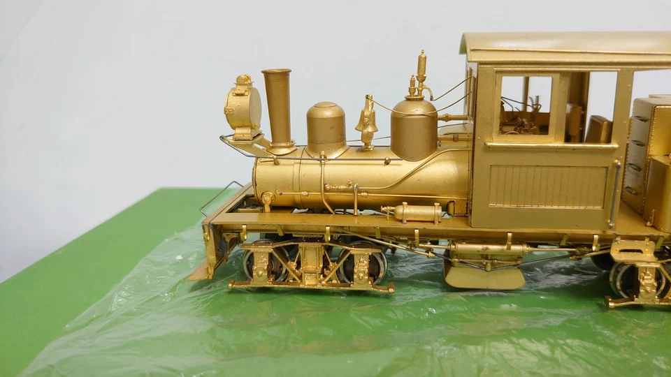 Overland (OMI) Brass C. W. North #1 13 Ton Shay - On3 scale - Image 3 of 4