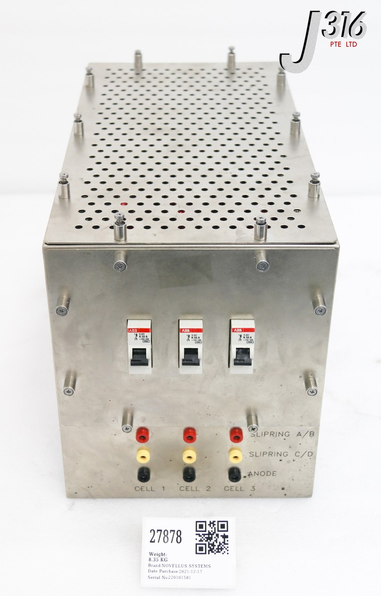 27878 NOVELLUS CASCADE CONTROLS CU, ASSY, BOX, CCHK, 50A, 300 MM