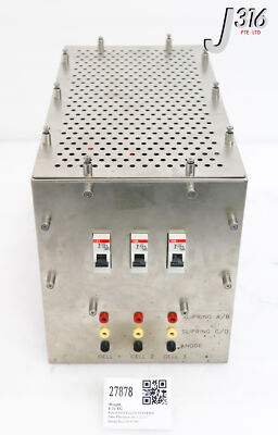 ^_^ 27878 NOVELLUS CASCADE CONTROLS CU, ASSY, BOX, CCHK, 50A, 300 MM