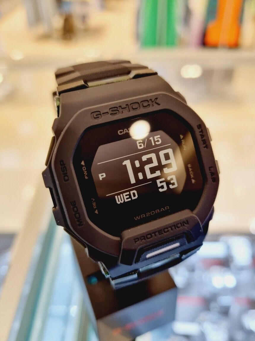 Casio G-Shock GBD-200UU-1 Black Resin Strap Men Watch Casio G-Shock GBD-200UU-1 Black Resin Strap Men Watch