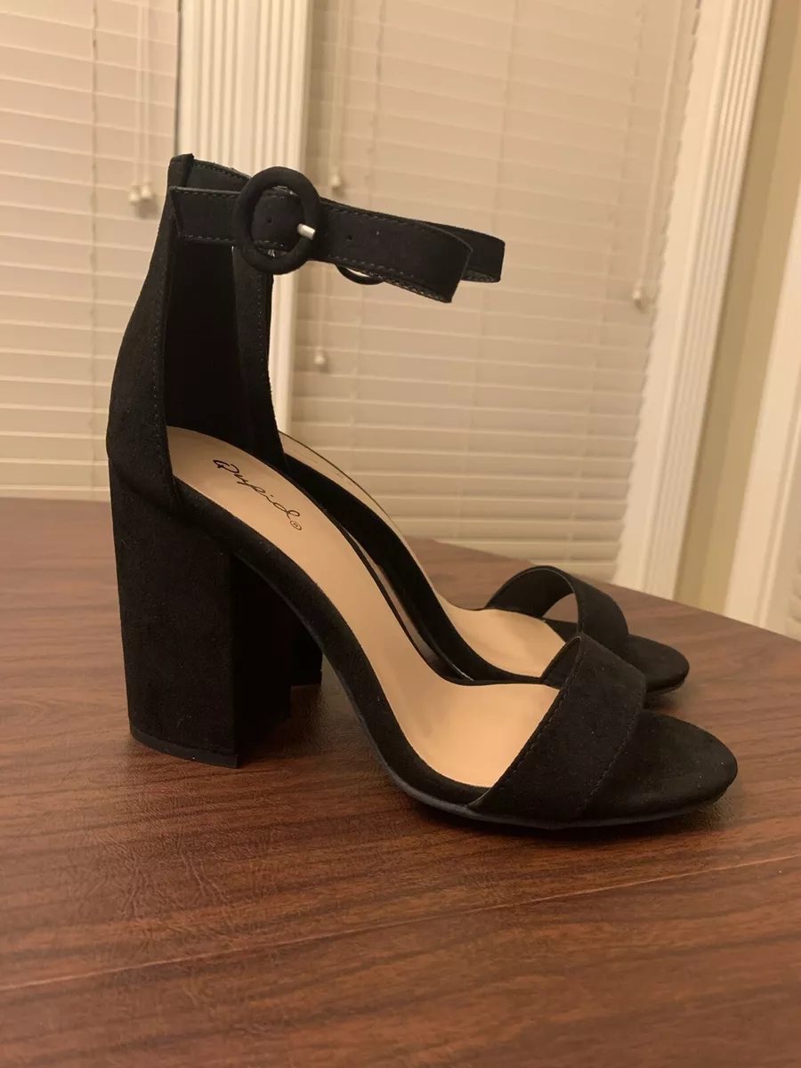 3.5 inch cheap black heels