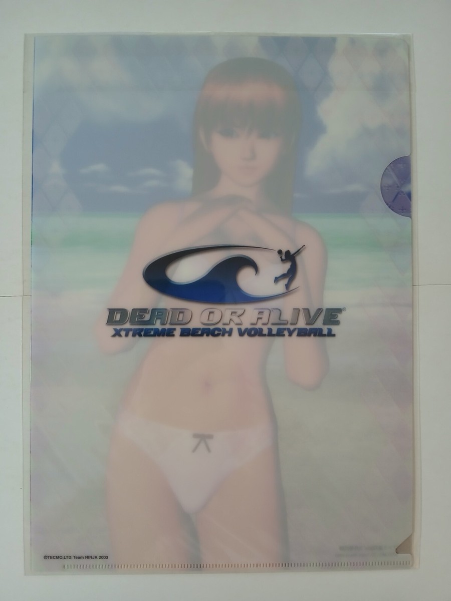 Kasumi bikini B5 clear file (Dead or Alive Xtreme, Famitsu Xbox