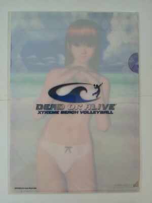 Kasumi bikini B5 clear file (Dead or Alive Xtreme, Famitsu Xbox