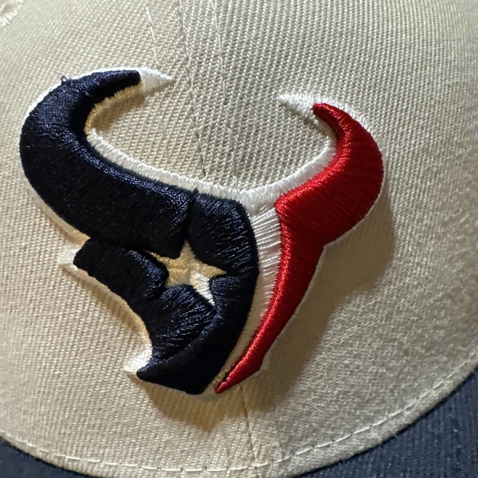 Parche de temporada inaugural 59FIFTY New Era Houston Texans gorra ajustada tostada 7 7/8 Foto 4 de 4