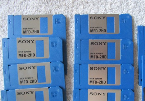 11 x Sony 3.5” Floppy Disks 1.44MB - MFD-2HD - Excellent Condition - Picture 2 of 3