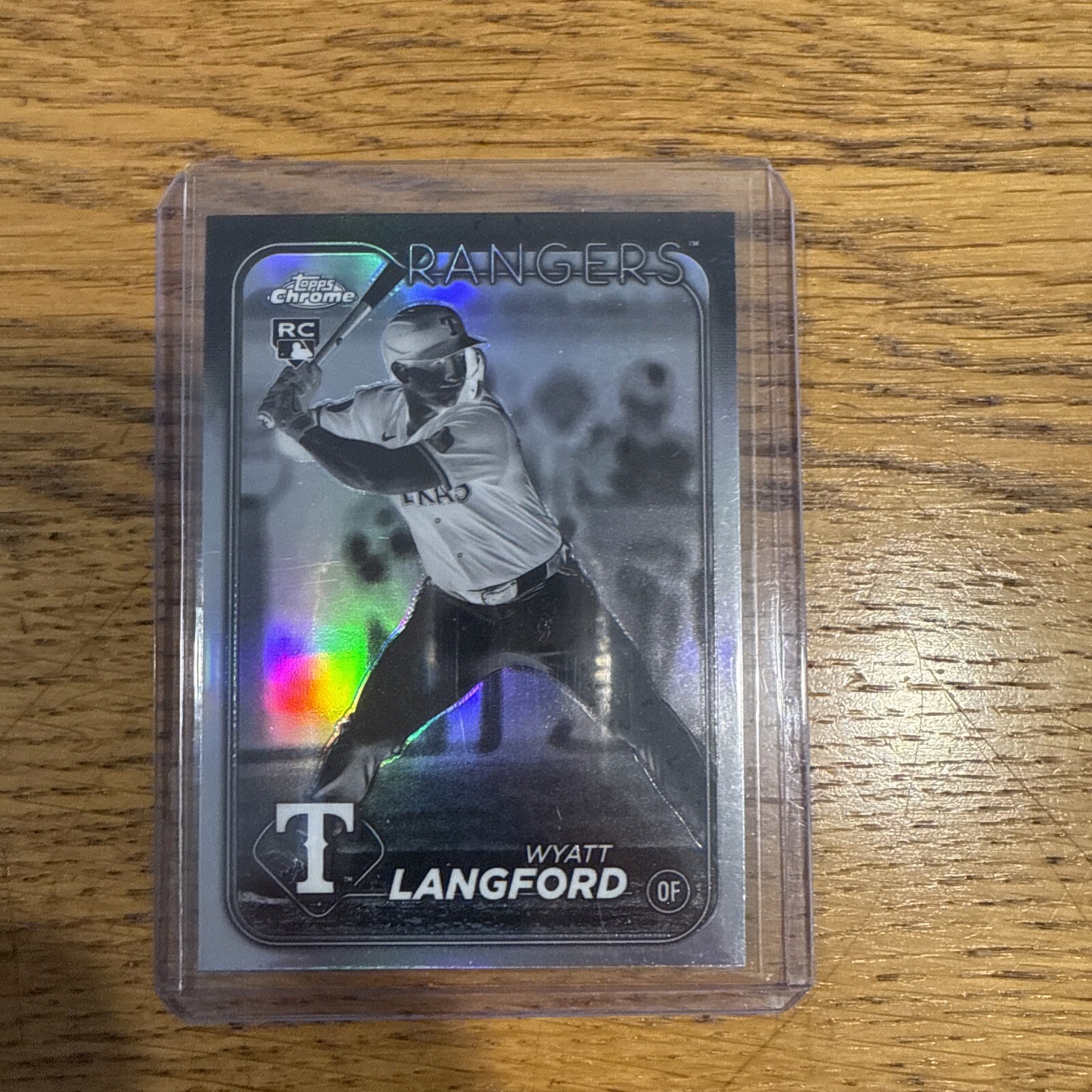 2024 Topps Chrome Update Series - Negative Refractor #USC35 Wyatt Langford (RC)