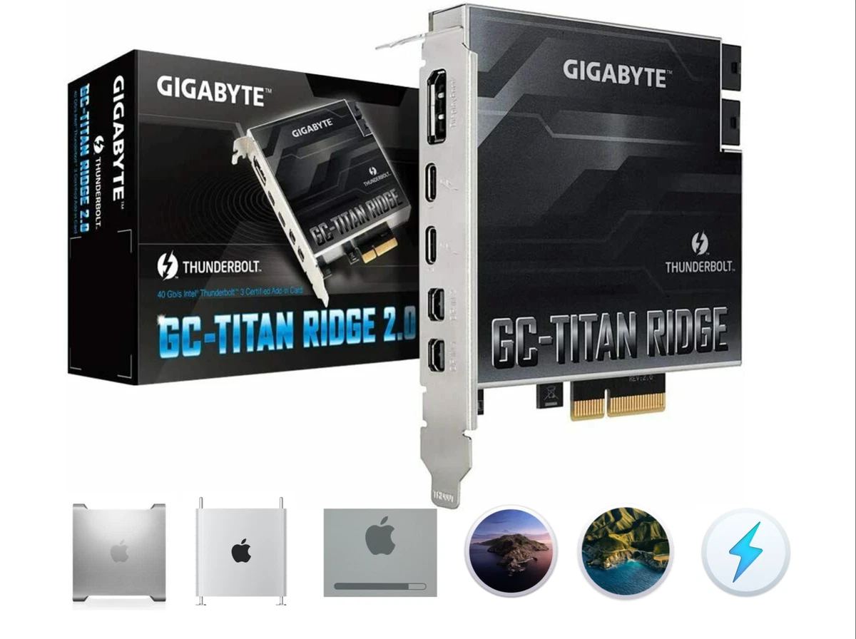 Thunderbolt3 GIGABYTE GC-TITAN RIDGE 1.0