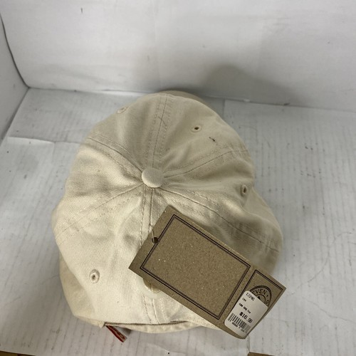 RARE VINTAGE CNN World Global Globe Beige Hat Atlanta Headquarters New With Tag - Picture 2 of 6