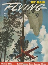 Flying Magazine (Aug 1953) Polish Air Force, Civil AP, Guided Missiles, Drones