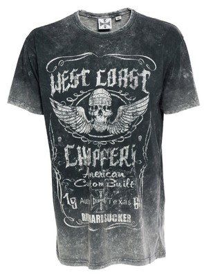 WCC West Coast Choppers T-Shirt Ride Hard Sucker Black