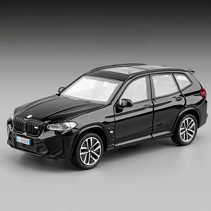 1:32 BMW X3M SUV Alloy Metal Diecast Model Car Sound & Light Pull Back ...