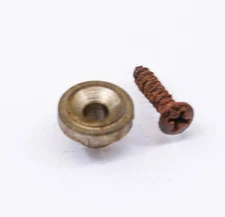 AGP ™ - Telecaster ® - Relic Aged Nickel Vintage Round String Tree and Screw