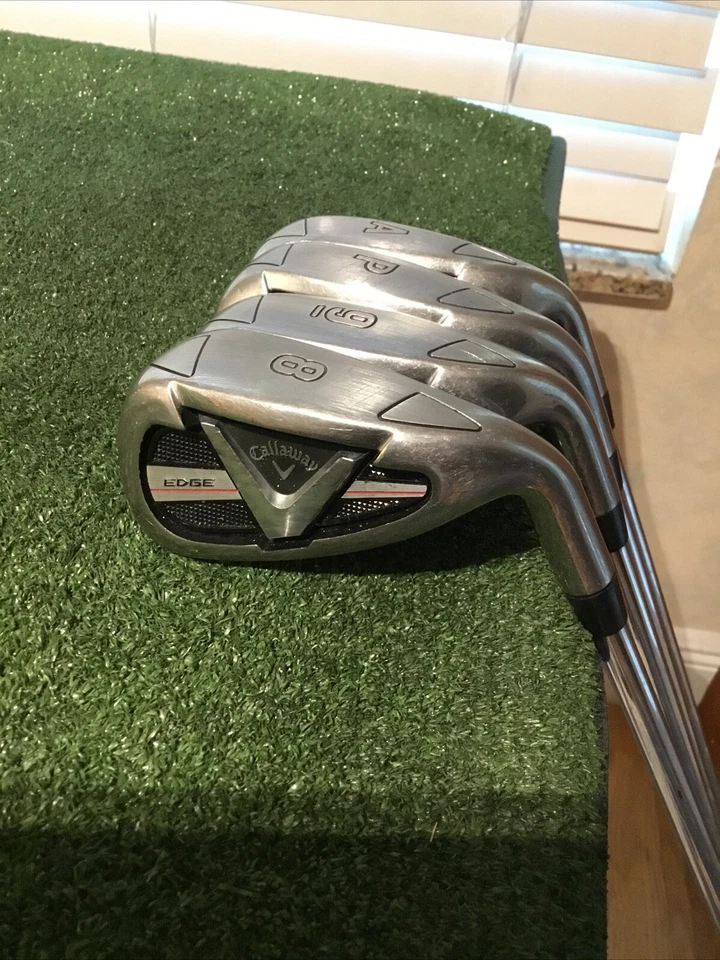 Callaway Edge Irons Set (8-PW-GW) Regular Speed Step 85 Steel Shafts - Image 2 of 4