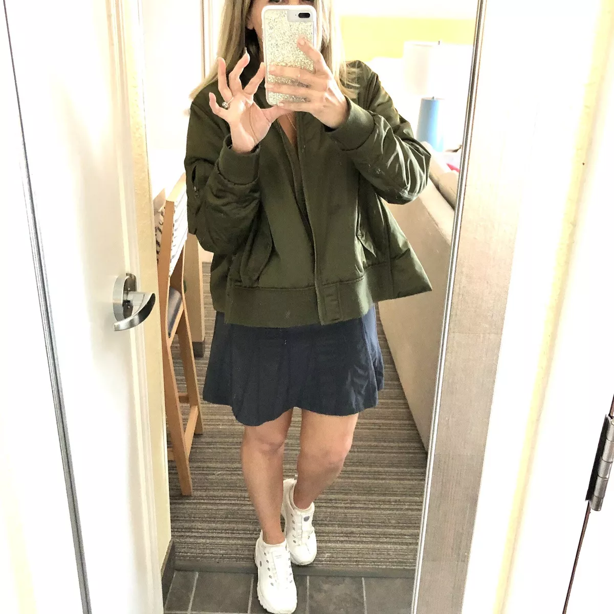 Silence and noise bomber jacket sale