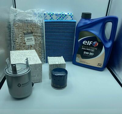 Kit Tagliando Auto: 4 Filtri + 5L Olio Motore 5W30 - Completo Per Manutenzione - Foto 5