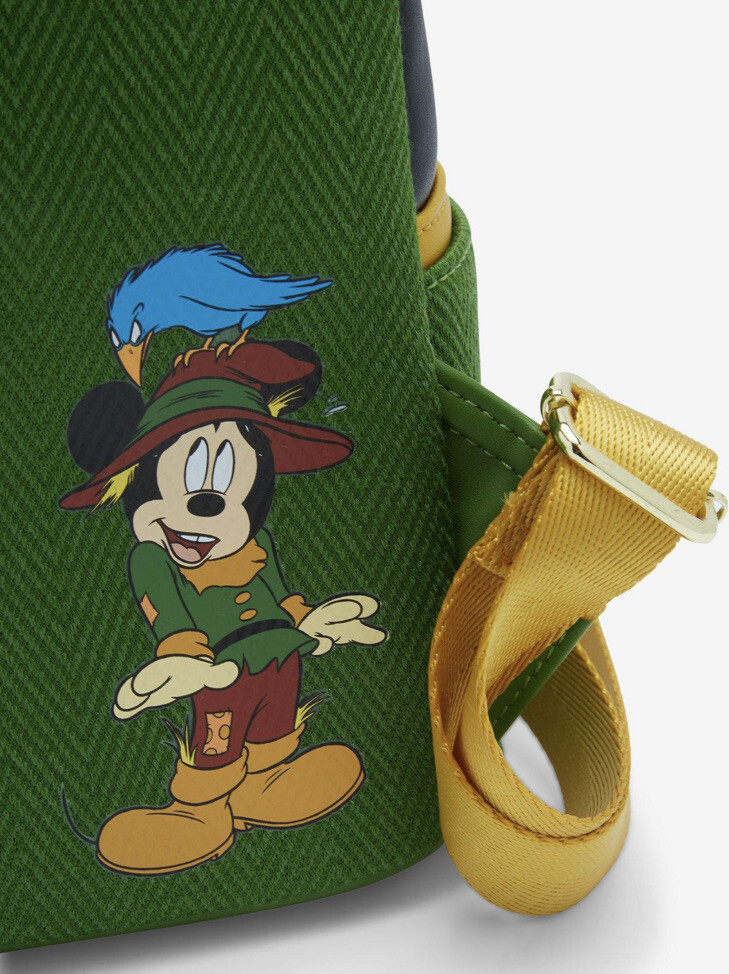 Loungefly Disney Mickey Mouse Scarecrow Mini Backpack  display picture 2