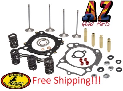 09-15 Kawasaki KX450F KX 450F Kibblewhite Valves Titanium Springs Piston Cometic