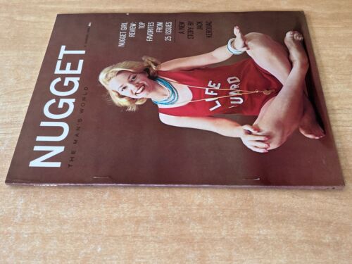 2 Magazines NUGGET THE MAN'S WORLD August 1959 & 1960 PINUP cheesecake - Picture 10 of 22