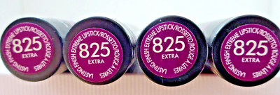 Rimmel London LASTING FINISH EXTREME MATTE Lippenstift Fb 825 EXTRA 4 Stifte