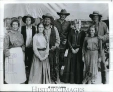 Press Photo MGM-TV's epic saga, "The Macahan Family" starring James Arness.