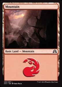 Mountain (293) - Foil x1 - Shadows Over Innistrad - NM-Mint, English - Shadows O