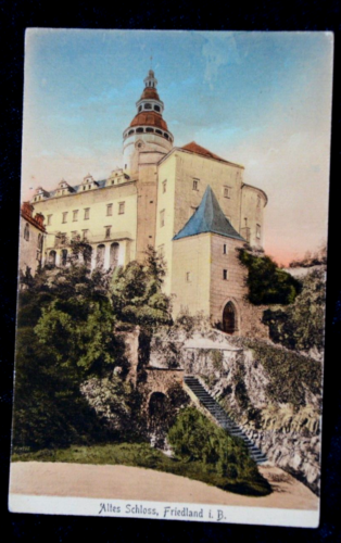 61372 AK Altes Schloss Friedland in Böhmen Pfeifer-Friedland 1938 - Bild 1 von 2