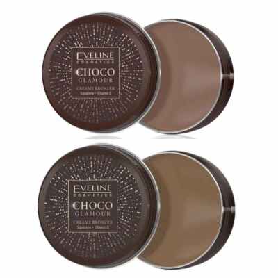 Eveline Choco Glamour Creamy Bronzer mit Squalan und Vitamin E 20g