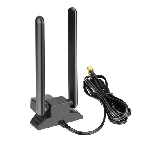Tri-Band 2,4 GHz 5 GHz 6 GHz magnetische WiFi Antenne für PC Desktop Computer Motherbo - Bild 9 von 21