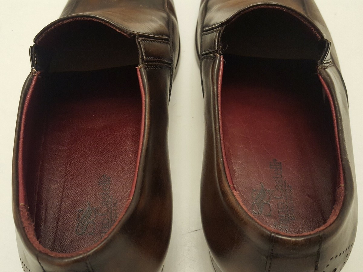 Leather loafers black Italian  Leather  euro size 40 Slip-On Stefano Castelli TOGA PULLA @togaarchives Black Leather Pointed Stud  main image 3
