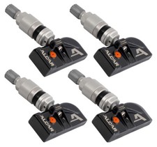 BLE Bluetooth Reifendrucksensor 4 Stück VENTIL SILBER Tesla Model Y