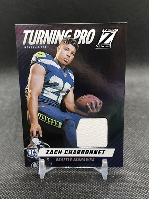 #ad ZACH CHARBONNET 🏈 2023 Panini Zenith Turning Pro Relic #TPM ZCH RC $3.99