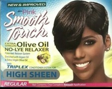 Luster Pink Smooth Touch Extra Virgin Olive Oil Hair Relaxer No Lye Kit - PICK 1