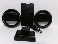 Nintendo Switch Game Accessories 2 Steering Wheels Play Stand Charging Dock Part