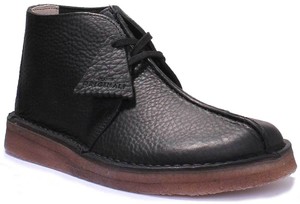 clarks desert trek black