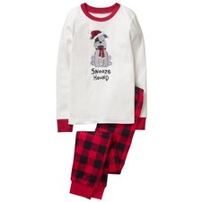 NWT Gymboree Boys Pajama Set Christmas Holiday Snooze Hound many sizes