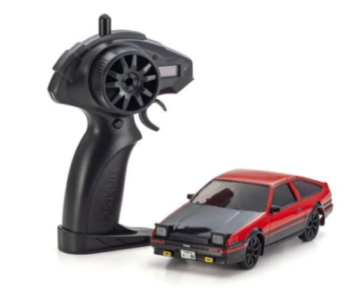 Kyosho 1/28 First TOYOTA AE86 TRUENO SPRINTER Initial D -RTR- RED