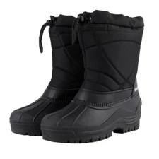 Knixmax Winter Snow Work Boots Men Work Shoes Insulated Waterproof Ski Snow Boot