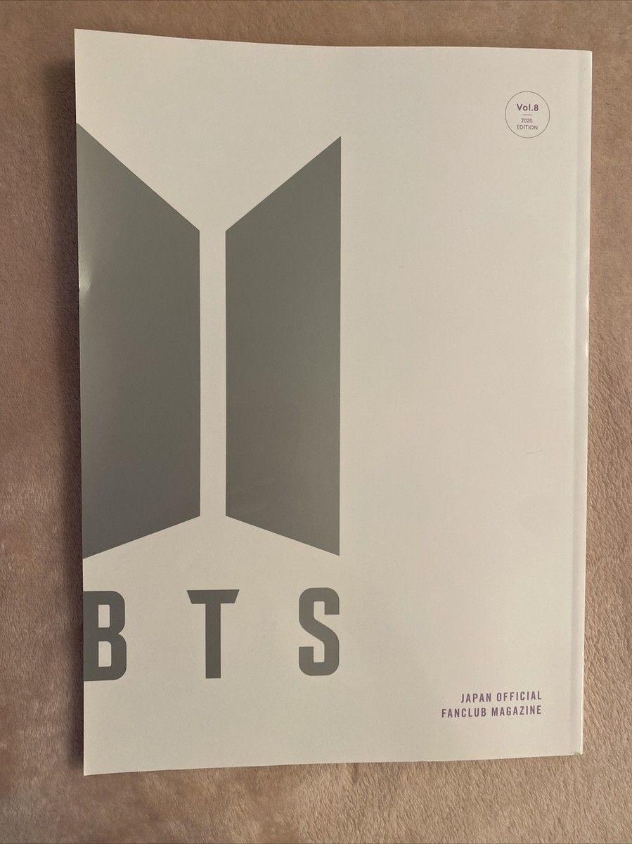 BTS Japan Official Fanclub Magazine Vol.7 and Vol. 8 with Bag