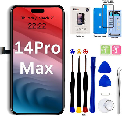 COF Display Für iPhone 14 Pro Max LCD Bildschirm 3D Touch Retina Screen Ersatz