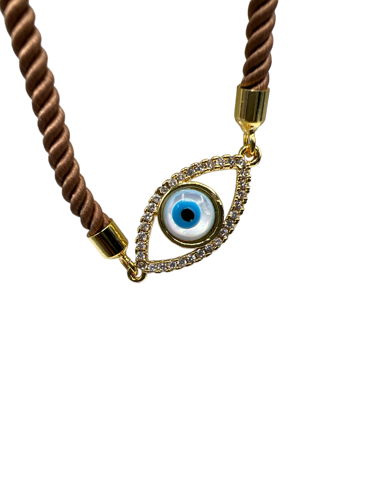 Caratz New Gold Plated Beaded Bracelets Evil Eye Style For Party, Any