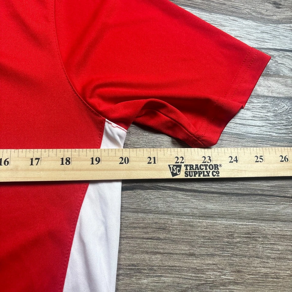 Camiseta de fútbol Umbro para niños jóvenes 2XL XXL 18 roja azul lisa lisa Foto 3 de 4