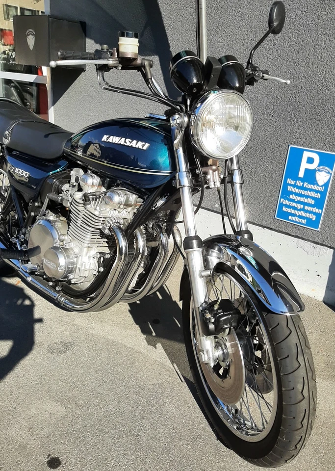 Motorrad KAWASAKI Z1000 Veteranenfahrzeug KZT00A Custombike Streetfighter Custom - Bild 2 von 4