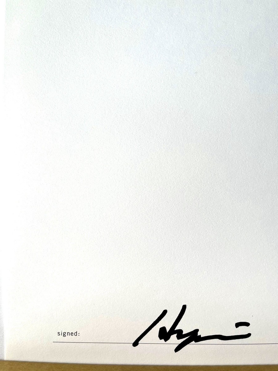 Signed] Hiroshi Nagai Poster Palm Street Songs Poster A 515×728mm