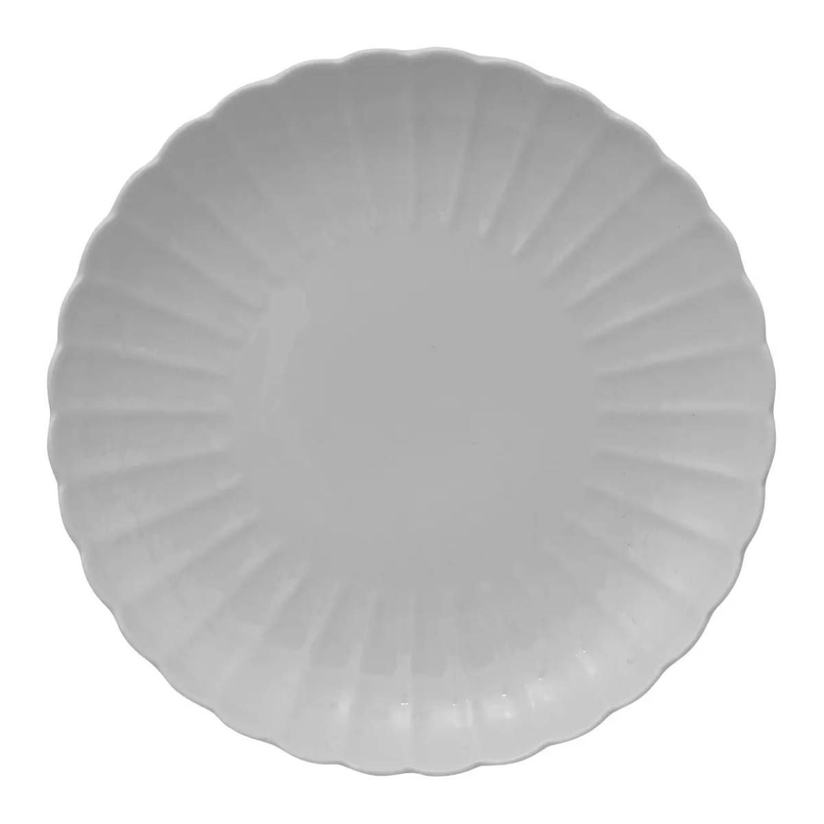 Assiettes à dessert Romy 20cm pour vos brunchs et gouters | Set de 6 blanc