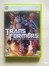 Activision Transformers Revenge of the Fallen Xbox 360 2009 Manual Included