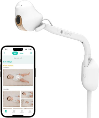 Cuboai New Model Smart Baby Monitor 3: Sleep Safety Alerts for Covered Face Roll
