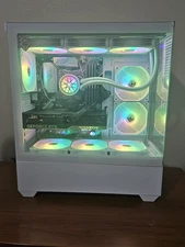 POWERFUL Water Cooled Gaming PC Desktop, i9 14th GEN, RTX 5070, 64GB RAM 4TB SSD