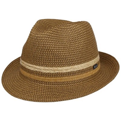 LIPODO Costanzo Bogart Strohhut Sommerhut Sonnenhut Bogarthut Hüte